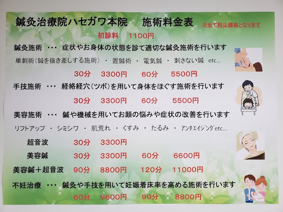 鍼灸治療院ハセガワ本院